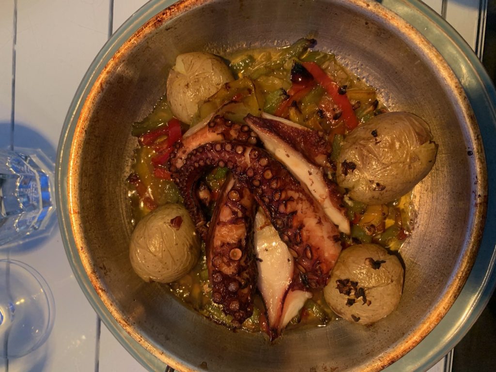 Local speciality, octopus