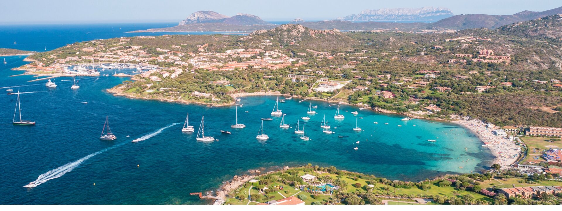 aerial image of porto rotondo