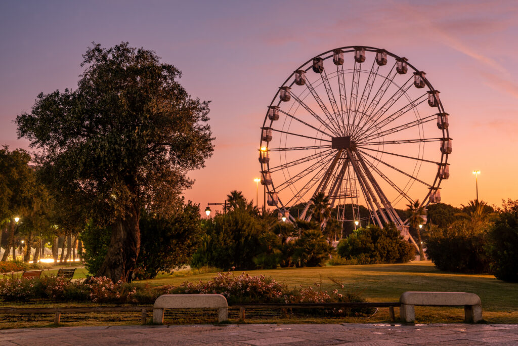 Ferris Wheel situated by the waterfront