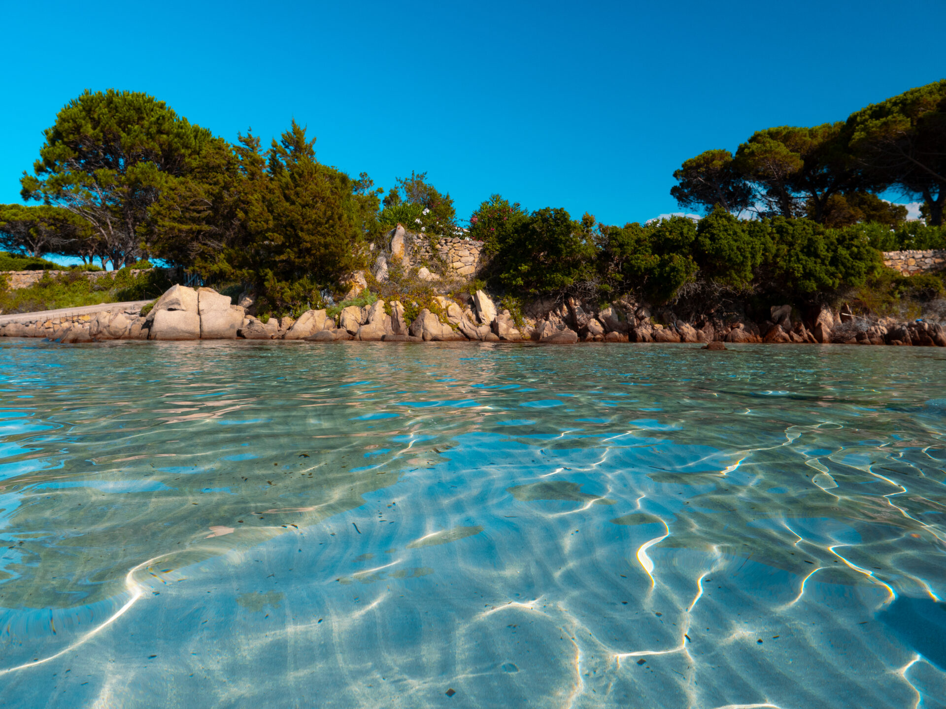 Lu Impostu Beach on Sardinia Island.
