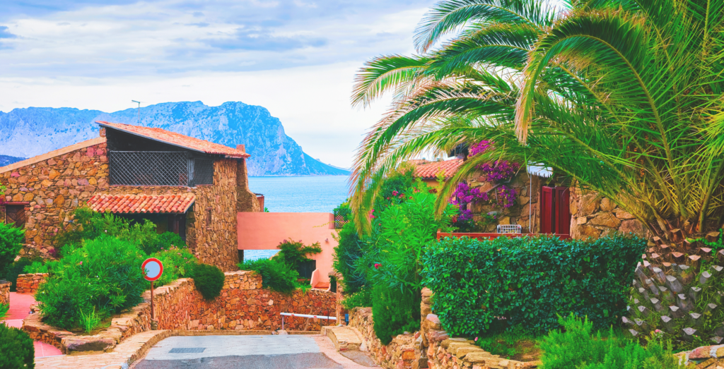 colourful street in san teodoro