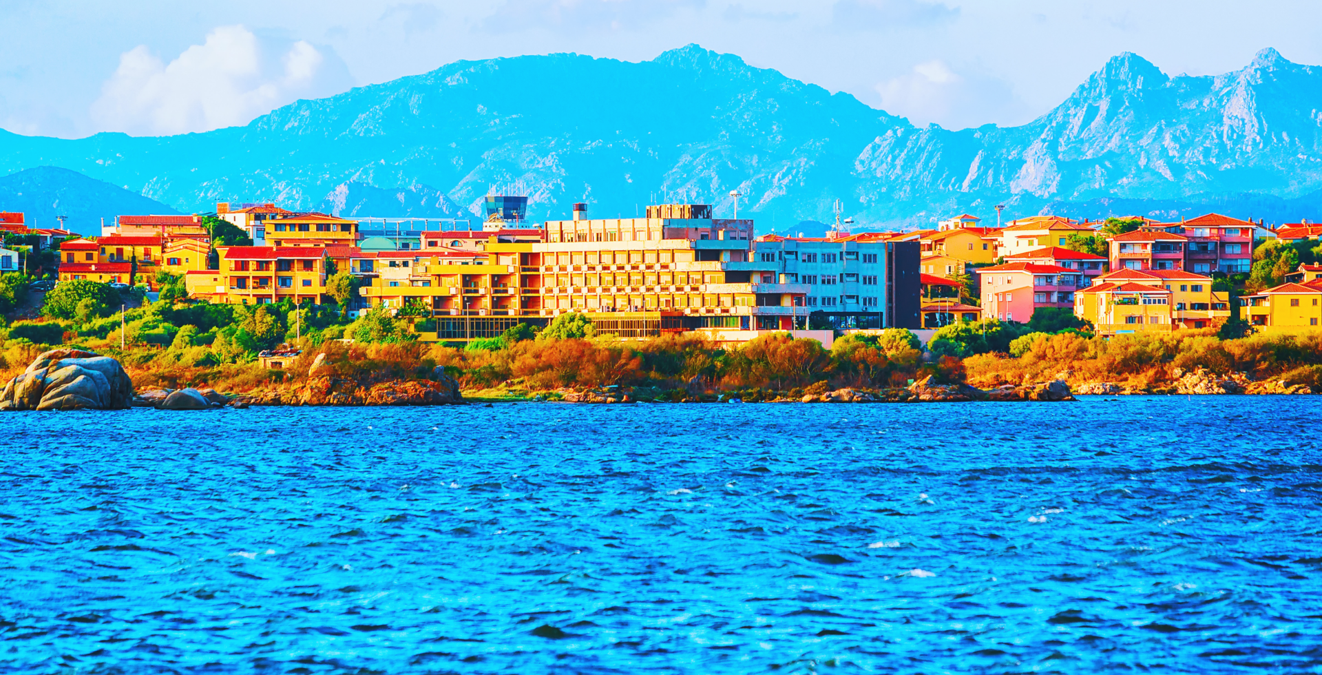 Olbia from the sea